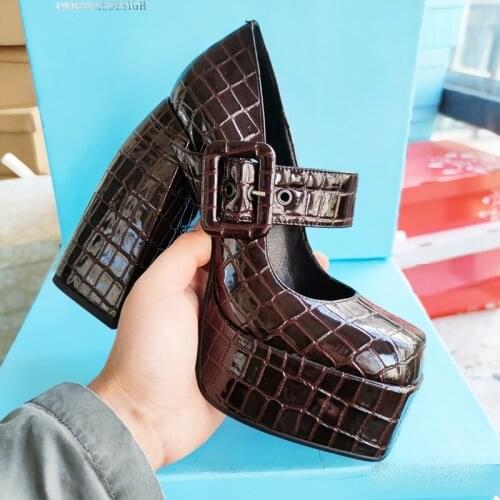 Office dress shoes luxury women sexy high heels pumps new spring summer designer black red heel ladies party wedding bride shoes