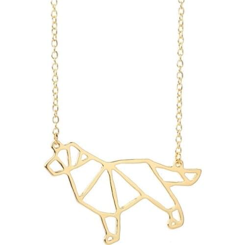 Europe And She United States Jewelry Leg, Hollow Out BaGou Necklace Female Contracted Personality Pendant Friend A Gift