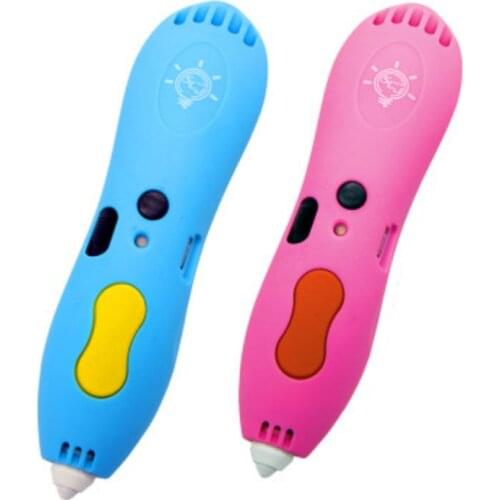 3D Pen Model 3D Printer Drawing Magic Printing Pens With 1.75mm ABS Filament School Supplies For Kid Birthday Gifts