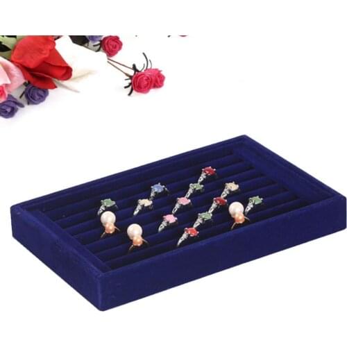 70% Hot Sale Ring Ear Stud Tray Holder Jewelry Accessory Display Stand Storage Case Organizer
