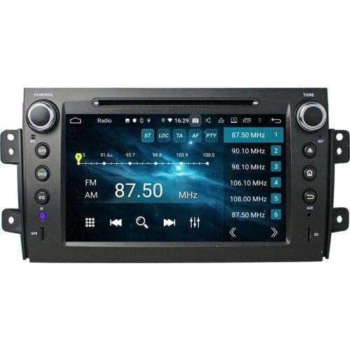 CarPlay & Android Auto PX6 Android 10 Car Radio DVD GPS Navigation Bluetooth WIFI for Suzuki SX4 2006-2012 Multimedia Player