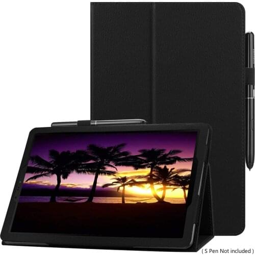 Case Cover for Samsung Galaxy Tab A A2 10.5"2018 Release Model SM-T590/T595/T597,Slim PU Leather Stand S Pen Holder AWake/Sleep