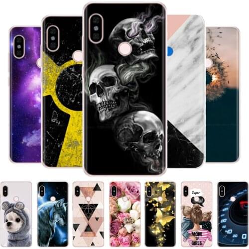 For Xiaomi Redmi Note 5 Case 5.99'' Slim Clear Transparent Soft TPU Silicon Back Cover for Redmi Note 5 Note5 Pro Phone Cases