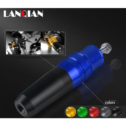 For Honda CRF1000L CRF1100L Africa Twin CRF 1000 L Motorcycle CNC Aluminum Exhaust Sliders Exhaust Slider Crash Protector Pad