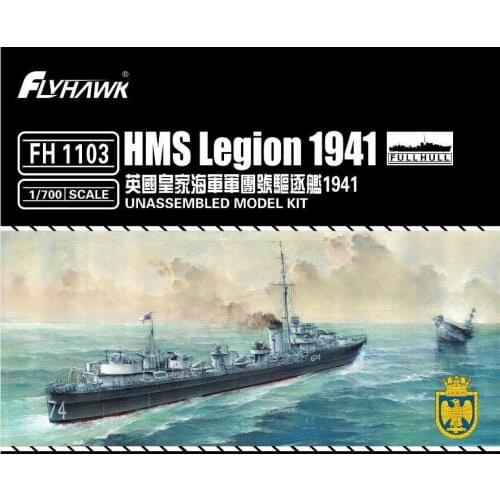 Flyhawk FH1103 1/700 HMS Destroyer Legion 1941 AAA