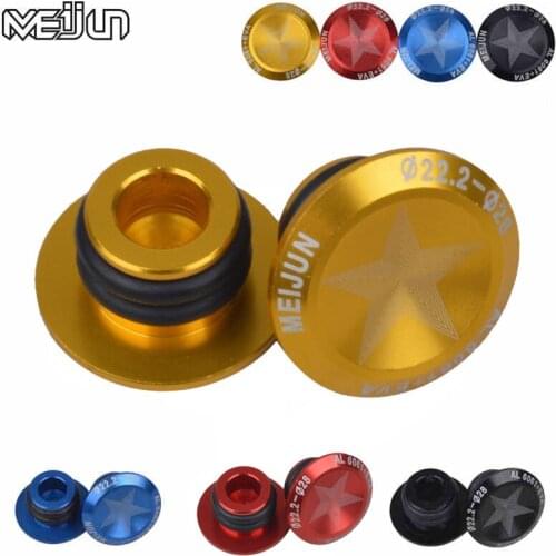 MEIJUN Cycling Aluminum Alloy Mountain Bike Handlebar Plug Bicycle Handlegrip Bar End Stopper Cork Spigot