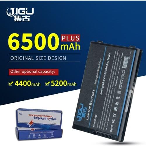 JIGU Laptop Battery For Asus A32-F80 A32-F80A F80A F80M F80H F80S X85C X85L X85S Series, 6 Cells