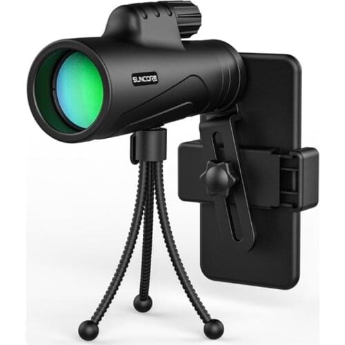 Monocular 12X42 Powerful Binoculars High Quality Zoom Great Handheld Telescope lll night vision Military HD Professional Hunting