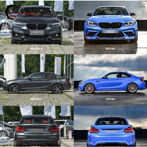 NEWEST PRODUCT !!! Auto Car Body Part For 2 Series F22 F23 F87 M2c Wide Bodykits Bady Kit Set Automobiles Body Parts