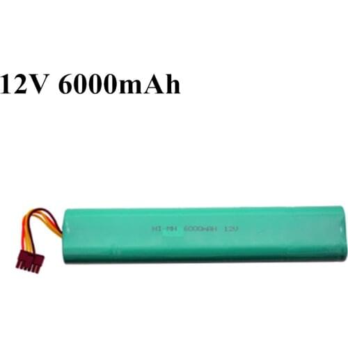 Upgrade 6000mAh 12V Ni-MH Battery for Neato Botvac 70E 75 80 85 D75 D8 D85 Vacuum Cleaners SC 12v NiMH Rechargeable Battery 1pcs