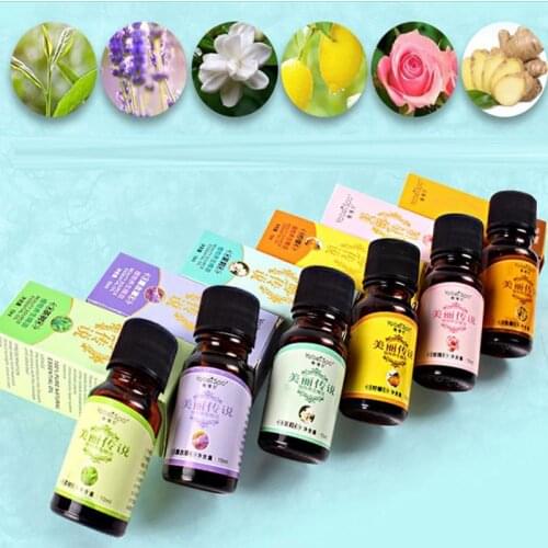Organic Body Essential Pure Essential Oils 10ml Massage Relax Fragrance Oil Skin Health Care Aromatherapy Diffusers