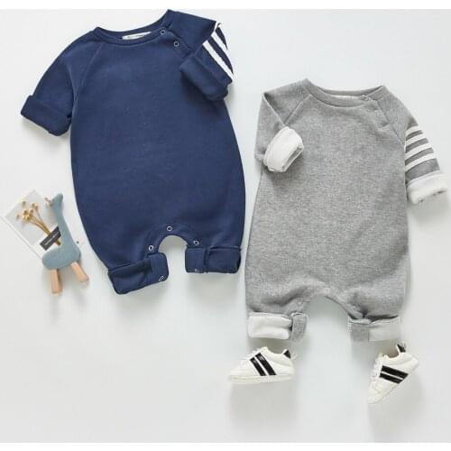 Autumn New Baby Boys Long Sleeve Jumpsuit