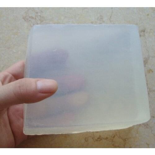 1pc=1kg Transparent Soap Base DIY Handmade Soap Raw Materials Glycerin Soap for Soap Making