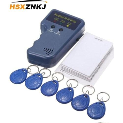 Handheld 125KHz RFID Duplicator Copier Writer Programmer Reader + Keys + Cards Suits RFID Writer/Copier/Readers/Duplicator