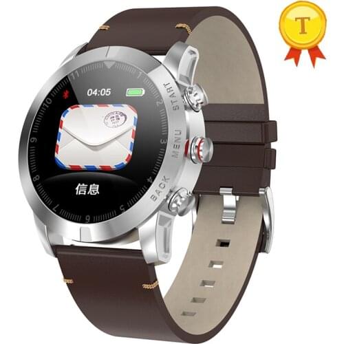 New Smart Watch 1.3'' IP68 Waterproof Bluetooth 4.2 Smartwatch Heart Rate Monitoring Compass Sport Watch for Android iOS phones