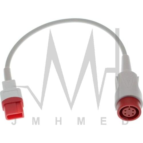 Compatible with Spacelabs Ultraview 90496 91496 Monitor the Extension Line,10P to 6P M IBP Cable of Pressure Transducers