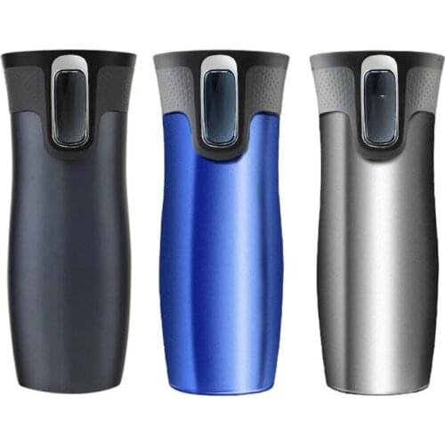 450ML Autoseal Thermos Bottle Insulated Coffee Mug 304 Stainless Steel Tumbler Vacuum Flask Tea Water Bottle With Heated