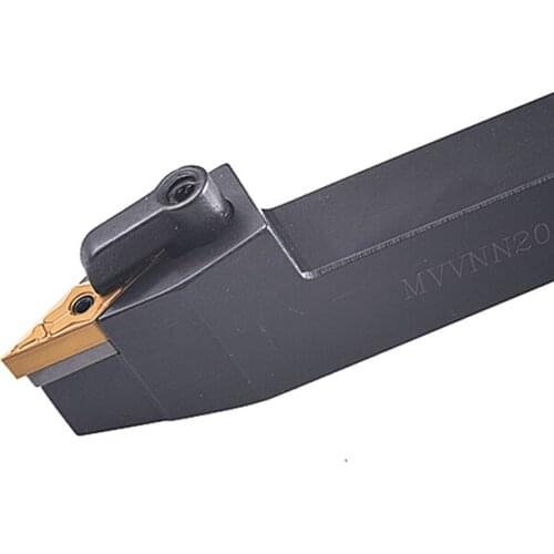MVVNN1616H16 Carbide inserts External Cylindrical Turning Tool Cutting Bar Lathe Cutter CNC Holder Tool MVVNN2020K16