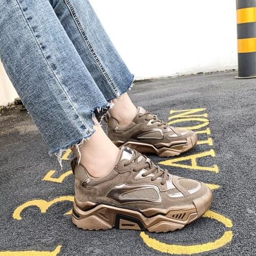 Spring Women Sneakers Designer Women Shoes Breathable Mesh Fashion Tenis Feminino Casual Shoes Woman Scarpe Donna U21-76