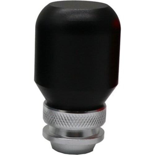 Retractable Shift Knob Universal Gear Shift Head For Car Modification, Frosted Aluminum Alloy Shift Lever