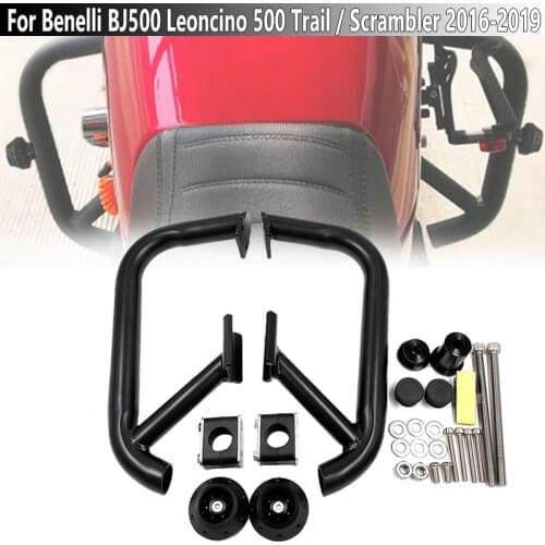 Motorcycle Engine Protective Guard Crash Bar Protector For Benelli BJ500 Leoncino 500 Trail Sport 2016-18 2019 2020 Accessories
