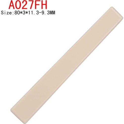 Exquisite 2x Classical Guitar Bridge Nut for String Instrument 80x3x11.3mm
