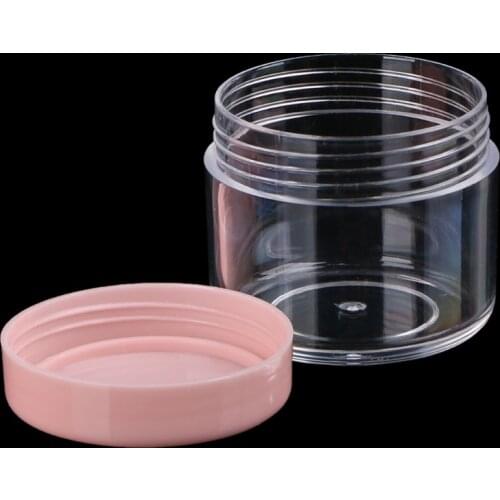 Mini Sample Bottle Cosmetic Makeup Jar Pot Face Cream Lip Balm Container Travel