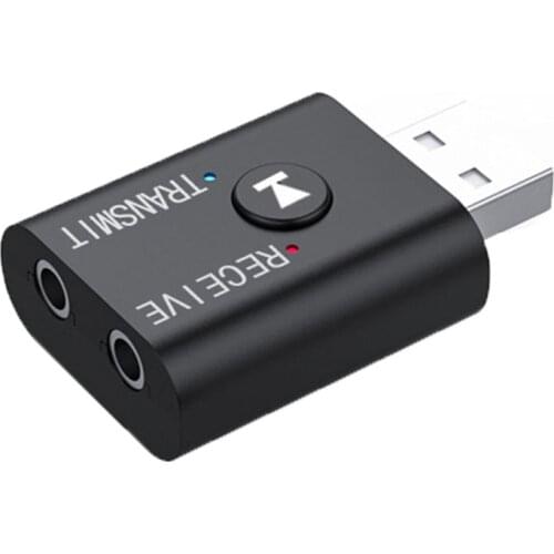 Bluetooth--Compatible Audio Adapter Transmitter Receiver Mini Stereo AUX RCA USB 3.5mm Jack For TV PC Car Kit Wireless Adapter