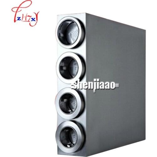 Four Hole Cup Cup Stainless Steel Dispenser Dispenser For 8/9/10 cm Coffee / Bubble Cup Machine Bubble Tea