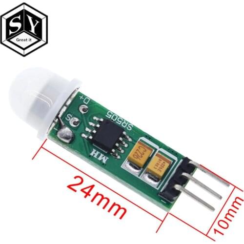 HC-SR505 Mini Infrared PIR Motion Sensor Precise Infrared Detector Module For Arduino Body Sensor Switch Module Sensing Mode