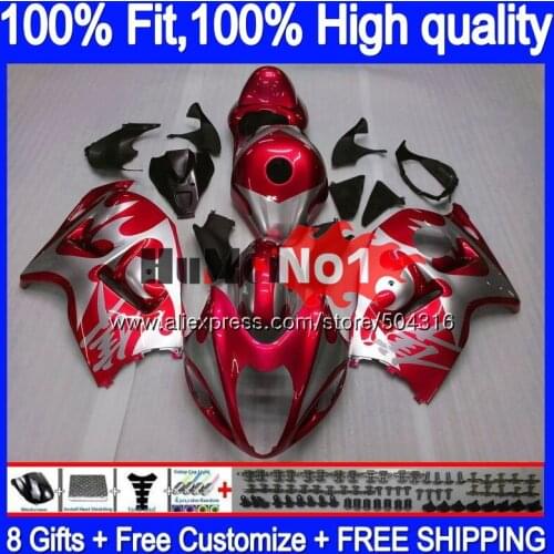 Injection For SUZUKI Hayabusa GSXR 1300 2008 2009 10 11 12 flames 29MC.301 GSXR-1300 GSXR1300 08 09 2010 2011 2012 Fairing