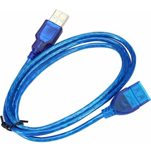 JINCHI 1/1.5/2/3M Anti-Interference USB 2.0 Extension Cable USB 2.0 Male To USB 2.0 Female Extension Data Sync Cord Cable