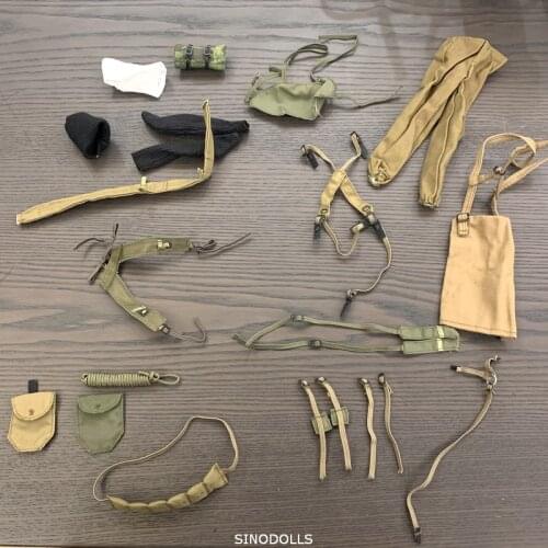 Lot Soldier Uniforms Accessories for US Germany WWII Military Gi Joe 12'' The Ultimate Soldier Figures Toys