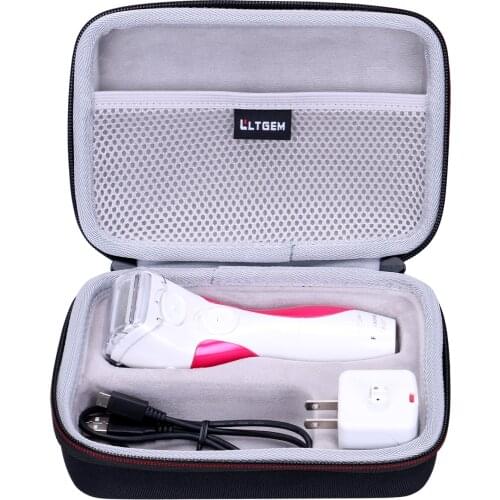LTGEM EVA Waterproof Carrying Hard Case for Panasonic Electric Shaver for Women ES2207P