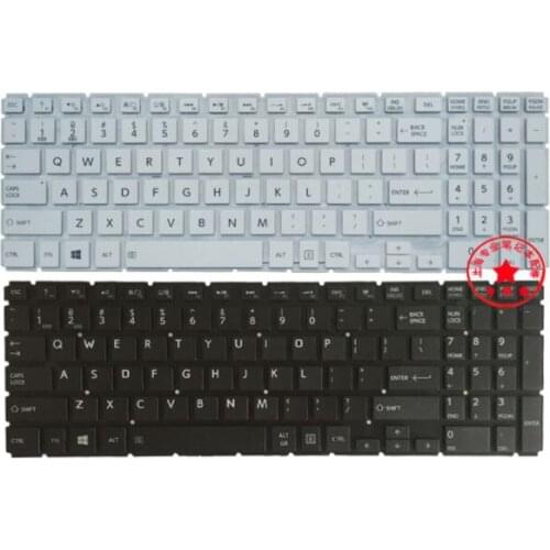 Replacement Keyboard For Toshiba Satellite L50-B keyboard L50D-B L50T-B L55-B L55D-B L55T-B laptop US Black no frame
