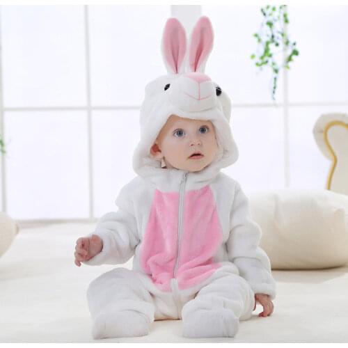 Baby Girl Clothes Rabbit Animal Baby Rompers Costume New born Bebe Clothing Panda onesie Toddler Pajamas Winter Boys Jumpsuit