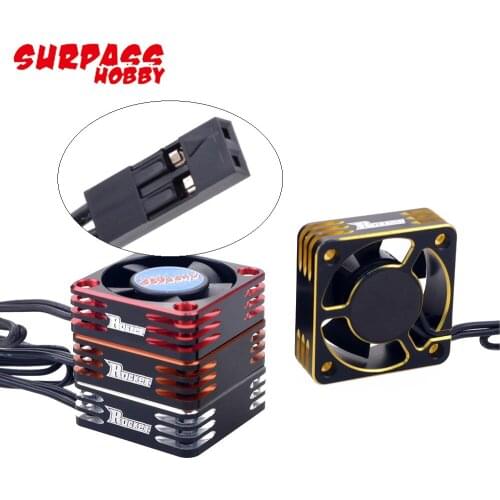 SURPASS HOBBY 30mm 35mm 40mm 50mm Alloy Metal Motor Cooling Fan Heat Dissipation Compatible With 540 550 3650 3660 For RC Car