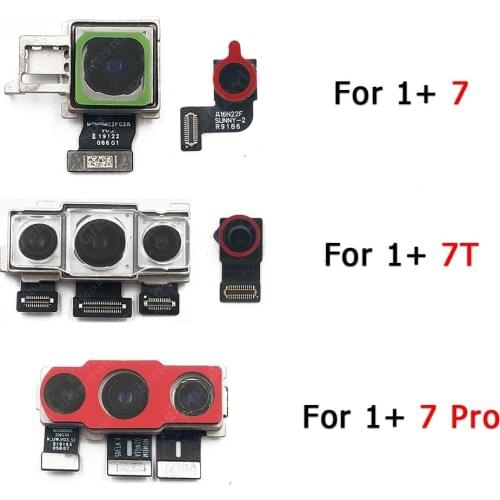 Original Front Back Camera For OnePlus 7T One Plus 7 Pro Rear Selfie Frontal Backside Camera Module Replacement Spare Parts