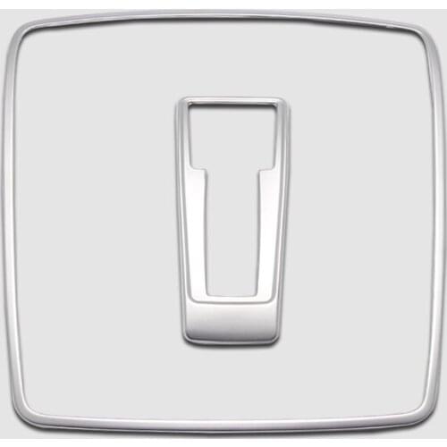Stainless Steel Reading Light Trim for Mercedes Benz CLA W117 GLA W156 Interior Accessories Car Styling