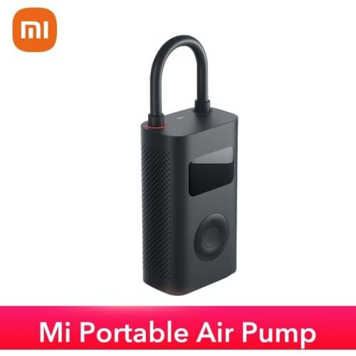Xiaomi Mi Portable Air Pump Electric Inflator Pump Digital Compressor Tire Pressure Detection For Bike Motorcycle Car ball