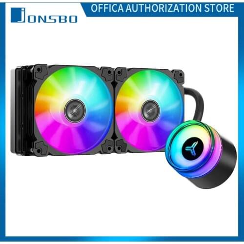 Jonsbo 240Pro ARGB Radiator PWM Temperature Control 4PIN Silent Chassis Cpu Desktop Computer Integrated Water Cooling Radiator