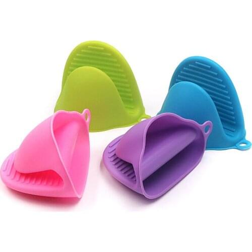 Silicone Oven Glove Clip Cake Bakeware Heat Resistant Non-slip Hand Clip Convenient Oven Microwave Mitt LX2245