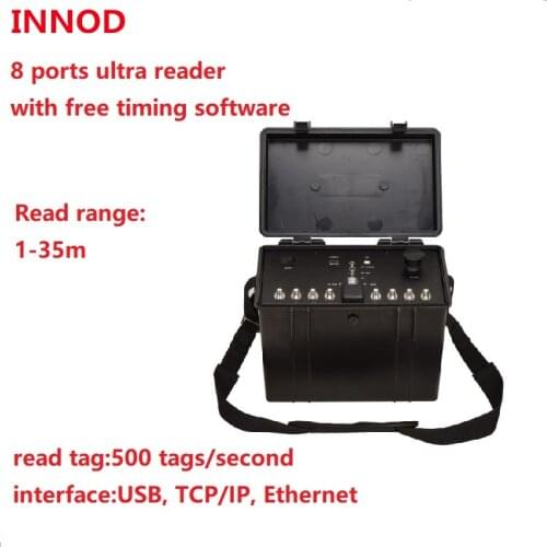 Free software rfid sports solution multi-interface Ethernet TCP/IP USB 4ports host reader uhf mat antenna race timing systems