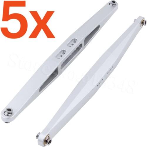 5 Pairs Aluminum Rear Lower Suspension Arm Link Lever for 1/7 Traxxas Unlimited Desert Racer UDR