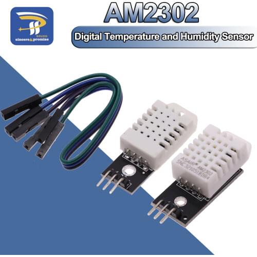 Free Shipping! DHT22 Digital Temperature and Humidity Sensor AM2302 Module PCB with Cable For Arduino DIY Kit