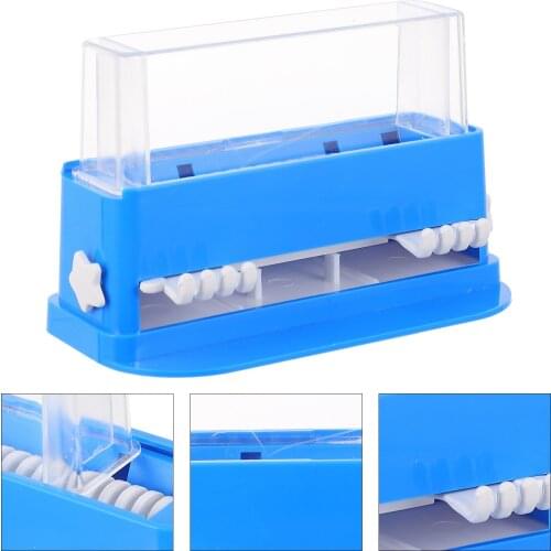 Toothpick Storage Dispenser Cosmetics Cotton Swab Organizer Cleaning Stick Box
