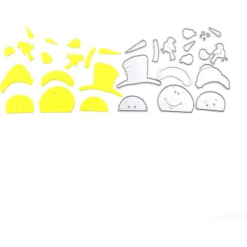 Julyarts Snowman Scrapbooking Tools Metal Cutting Dies For DIY Scrapbooking Decorative Embossing Handcraft Die Cutting Template