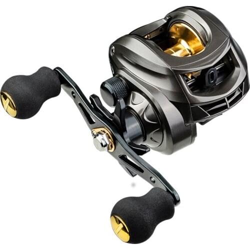 New Fishing Reel AK2000 Baitcasting Reel 7:2:1High Speed 8KG Max Drag Magnetic Metal Casting Fishing Reel FIshing For Bass Pesca