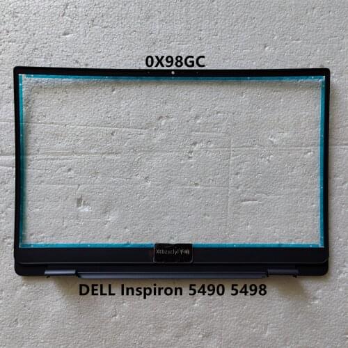 New For DELL Inspiron 14 5490 5498 LCD Bezel Cover LCD Back Case Upper Case Bottom Shell Laptop Shell 0X98GC X98GC