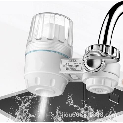 Tap Water Purifier Clean Kitchen Faucet Washable Ceramic Percolator Water Filter Filtro Rust Bacteria Removal Replacement Filter